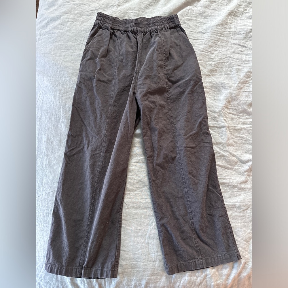 Tradlands black cotton Paloma pants